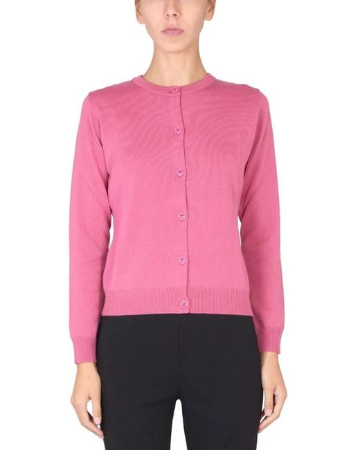 Boutique Moschino Pink Wool Jersey