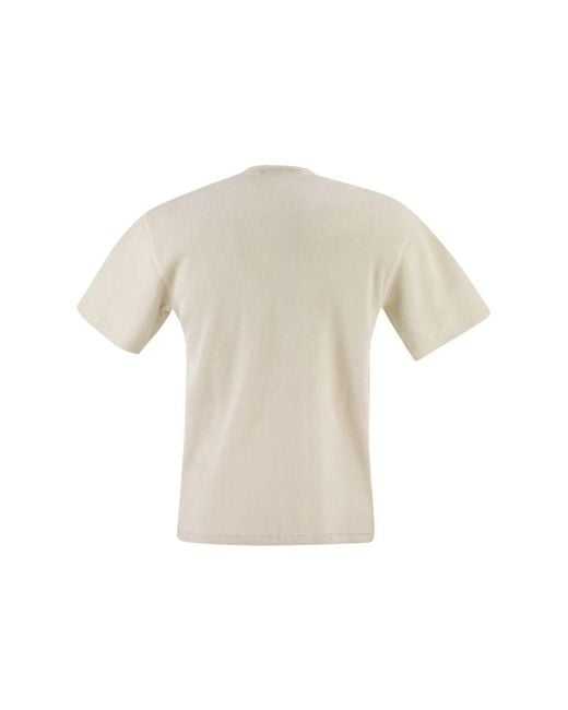 Carhartt White T-Shirt With Square Label