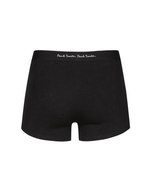 Paul Smith Black 5-Pack Boxer Con Logo for men