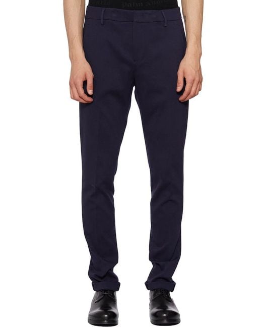 Dondup Blue Mod.Gaubert Pants for men