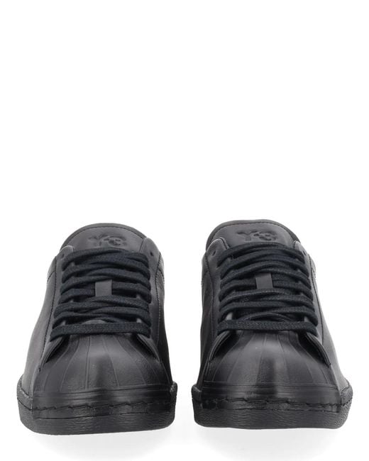 Y-3 Black 3 "Superstar" Sneaker