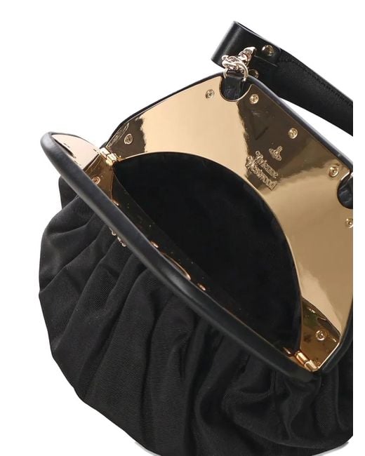 Vivienne Westwood Black "Brooke" Clutch