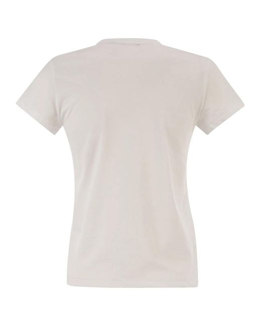 Polo Ralph Lauren White Classic-Fit Crew Neck T-Shirt