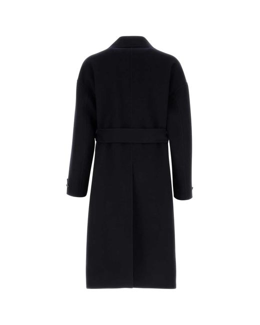 Gucci Black Midnight Wool Blend Coat for men