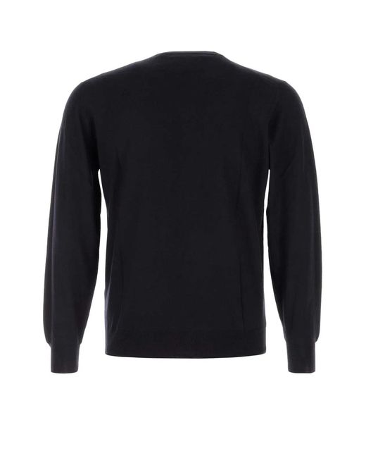 Fedeli Blue Girocollo for men