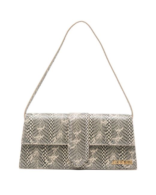 Jacquemus Gray Le Bambino Long Shoulder Bag