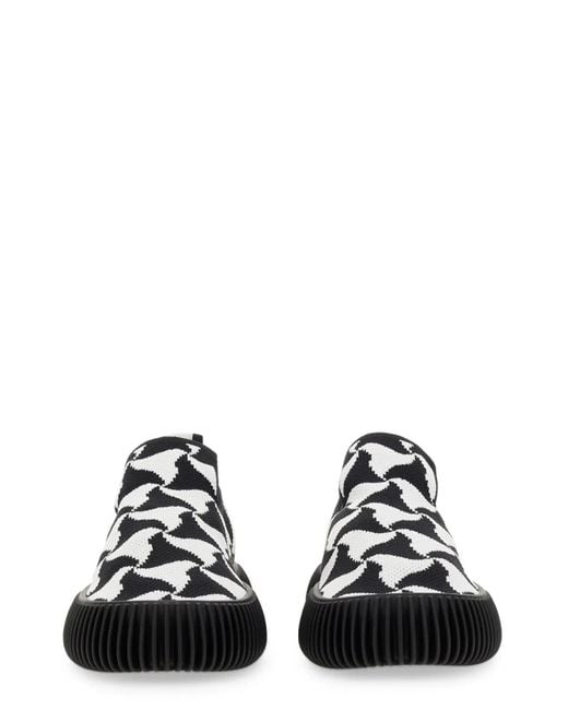 Bottega Veneta Black Knit Slip-On Sneaker