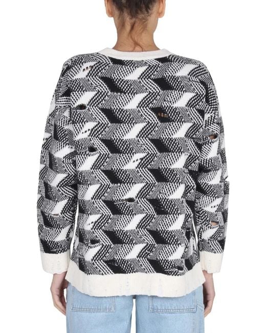 Missoni Gray Jacquard Knit
