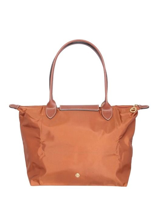 Longchamp Brown Classic Mini Pliable Shoulder Bag
