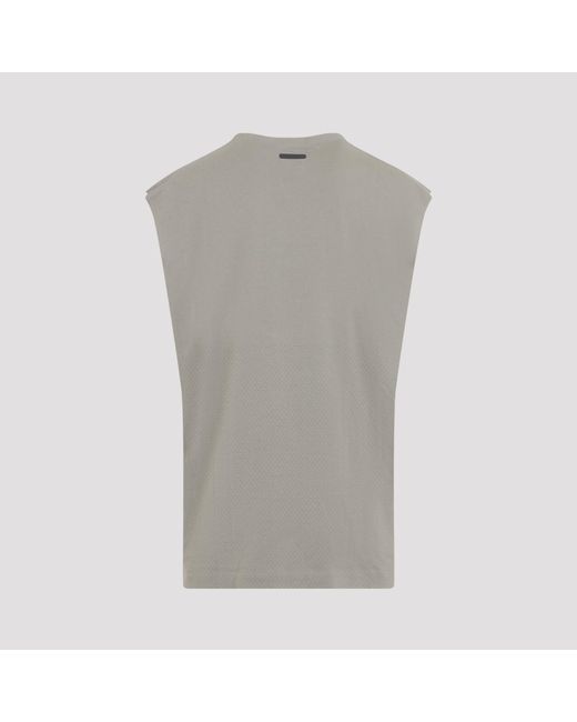 Fear Of God Gray Khaki T-Shirt for men