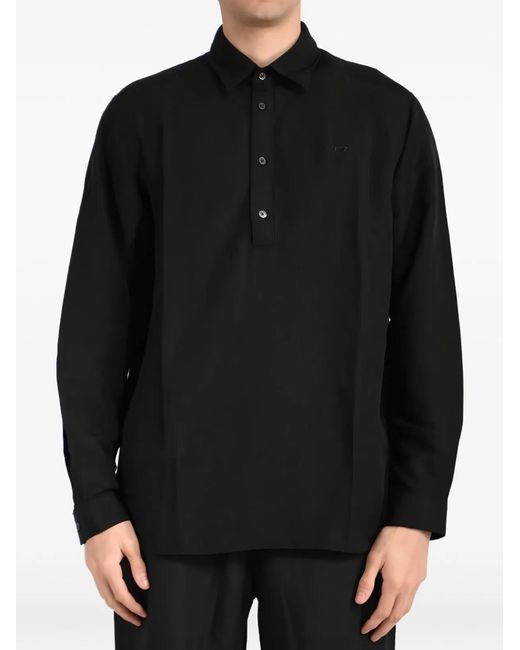 DIESEL Blue Modal Viscose Linen Sweater for men