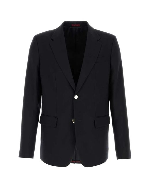 Gucci Black Midnight Wool Blazer for men