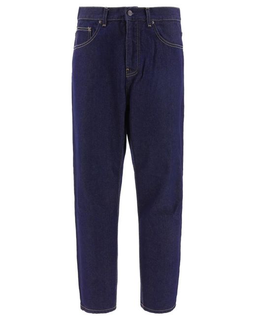 Carhartt Blue Organic Cotton Jeans for men