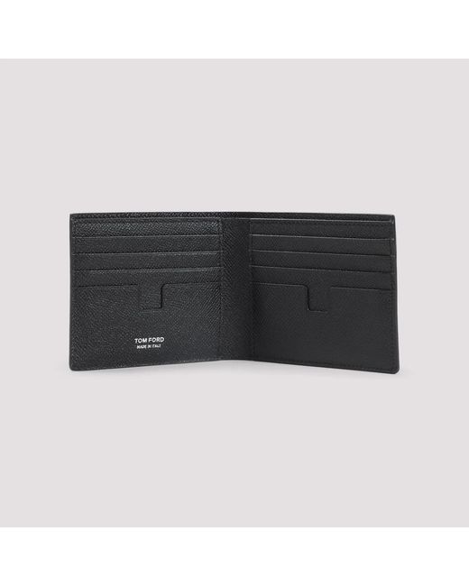 Tom Ford Black Bifold Wallet for men