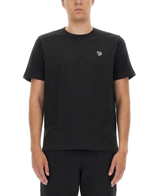 Paul Smith Black Ps Paul Smith Regular Fit Tshirt for men