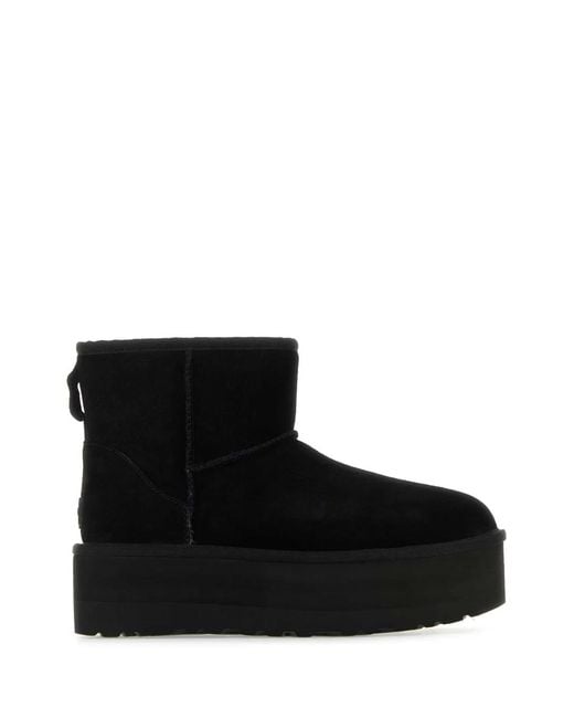 Ugg Black Classic Mini Platform