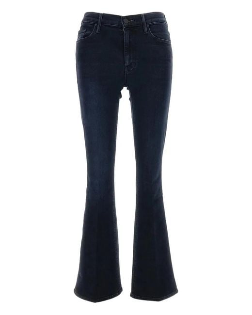 Mother Blue Flared Jeans