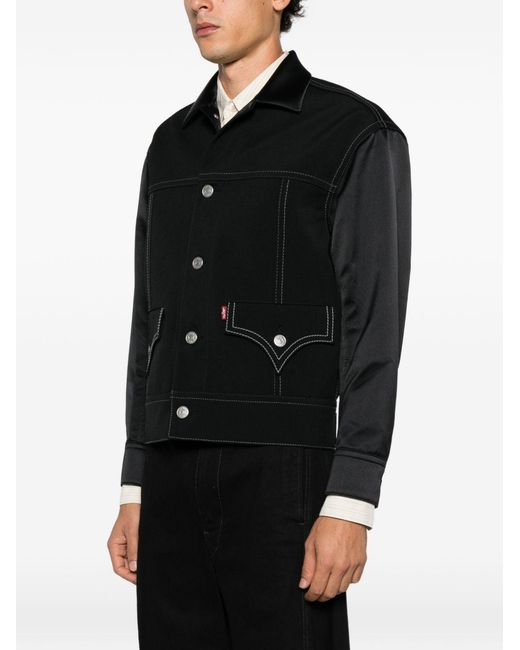 Junya Watanabe Black Wool Jacket for men