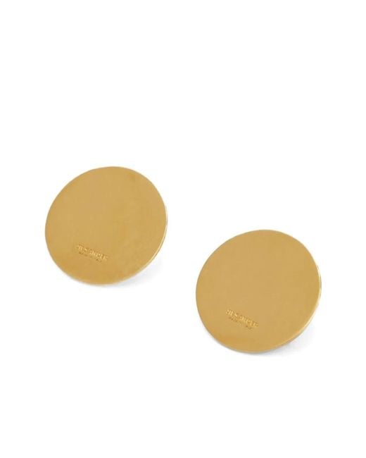 Jil Sander Metallic Tone Studs Bijoux
