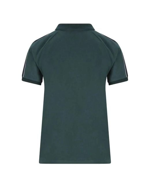 Miu Miu Green Two-Tone Jersey Polo Shirt