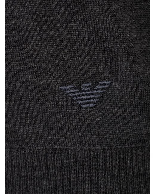 Emporio Armani Gray Sweater for men