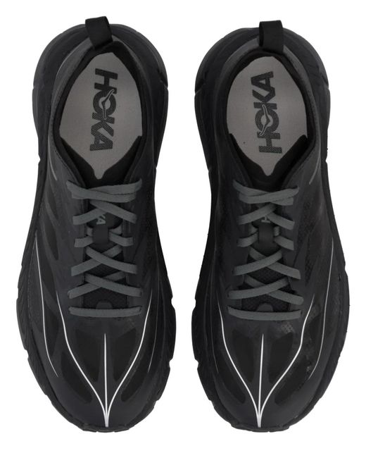 Hoka One One Gray Mafate Speed 4 Lite