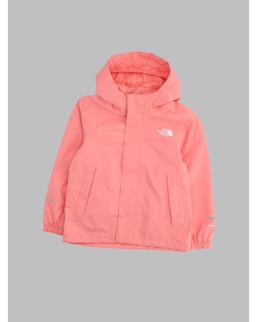 The North Face Pink Kid Antora Rain Jacket Meridian/Dusk