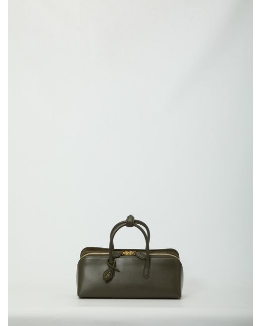 Alaïa Green Alaia Small Delta Bag