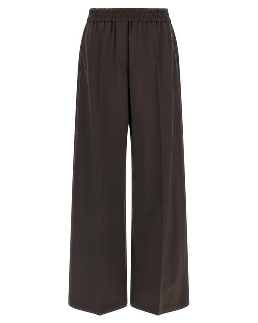 Brunello Cucinelli Brown Cool Wool Pants