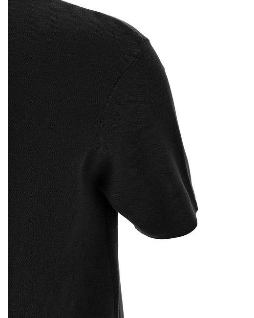 Entire studios Black Mercerized Cotton T-Shirt
