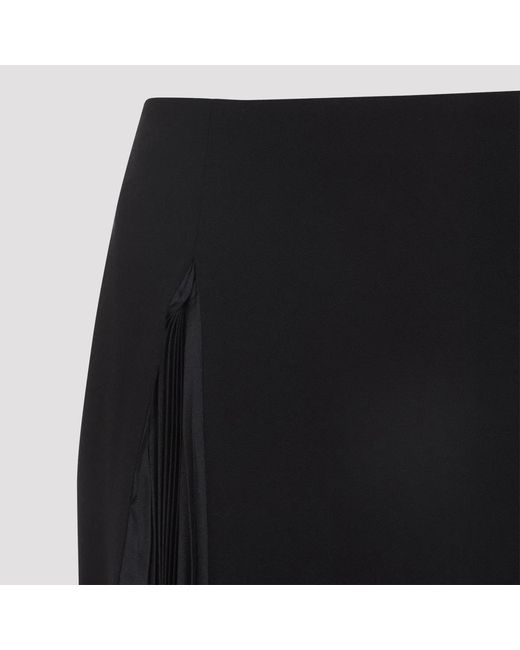 Jil Sander Black Midi Skirt