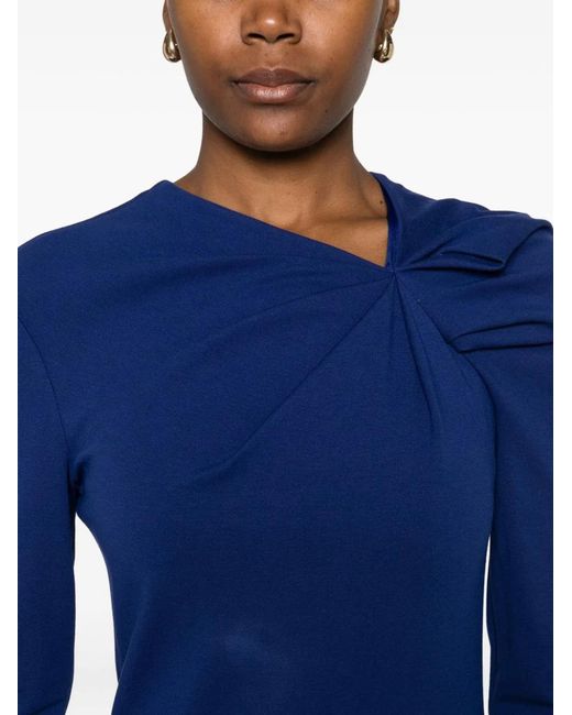 Emporio Armani Blue Midi Dress