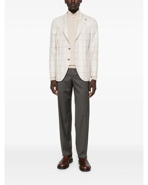 Latorre White Wool Jacket for men