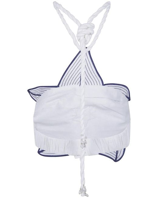 Farm Rio Blue "Coast Stars" Off- Top