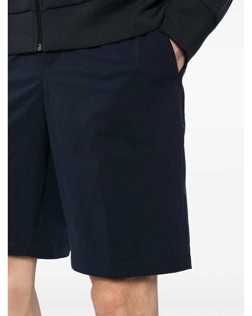Boss Blue Elastomultiester Bermuda Shorts