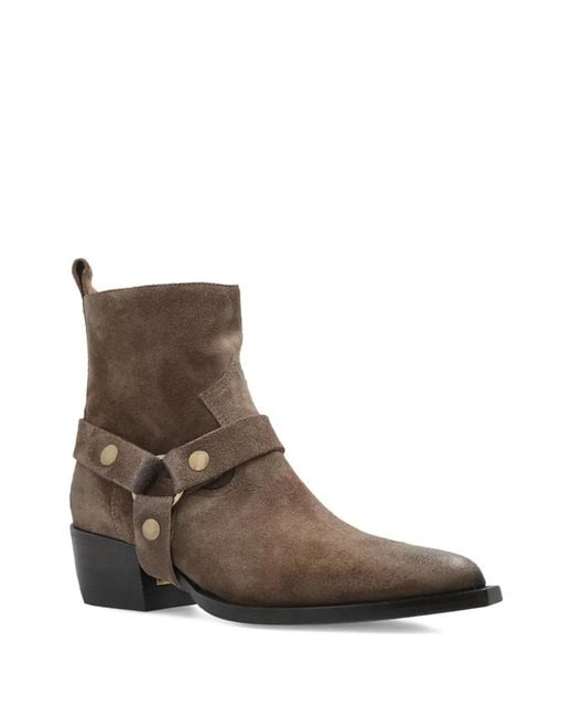 Golden Goose Deluxe Brand Brown Suede Footwear