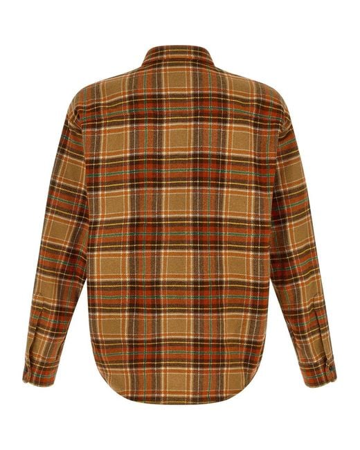 DSquared² Brown 'D2 Cottage Military' Shirt for men