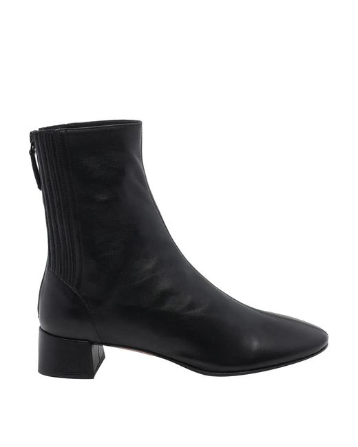Aquazzura Black Tres Honore' Booties
