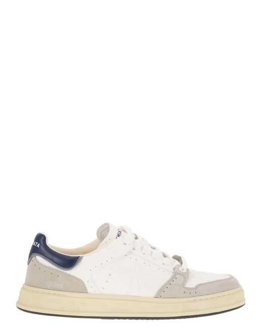 スニーカー PREMIATA QUINN 7323 - Leather trainers Premiata Quinn 7323 in White for Men | Lyst