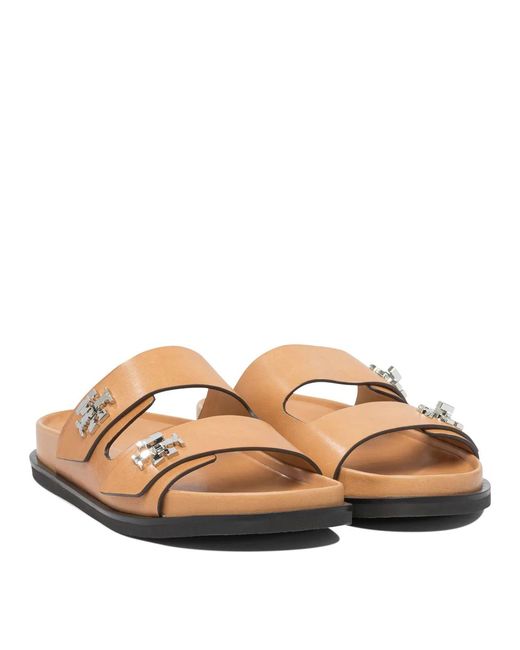 Tory Burch White Rubber Sandals