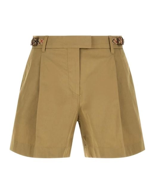 Burberry Natural 'Raina' Shorts