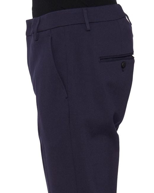 Dondup Blue Mod.Gaubert Pants for men