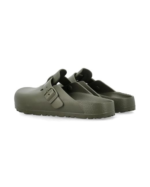 Birkenstock Green Boston Eva Sandals for men