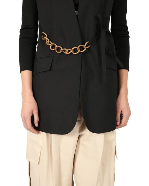 Givenchy Black Jacket Without Sleeves