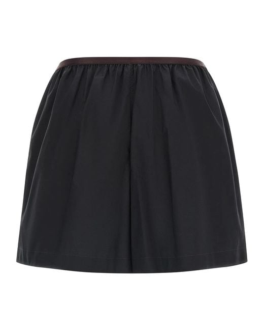 Lemaire Black 'Boxer' Shorts