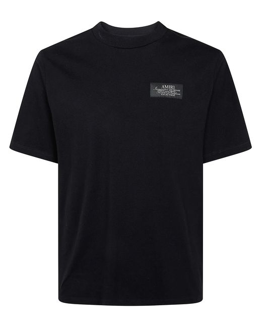 Amiri Black Spirit T-Shirt for men