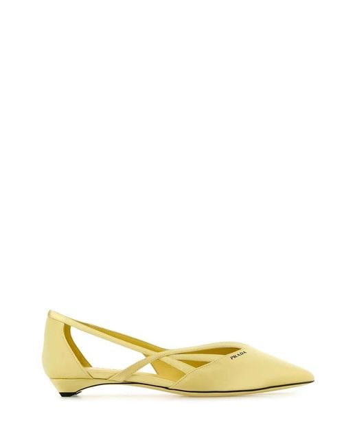 Prada Yellow Ballerine