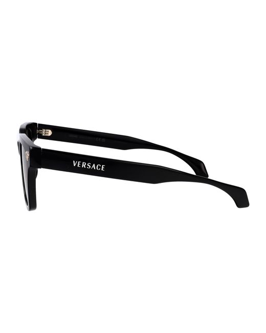 Versace Black Acetate Sunglasses for men