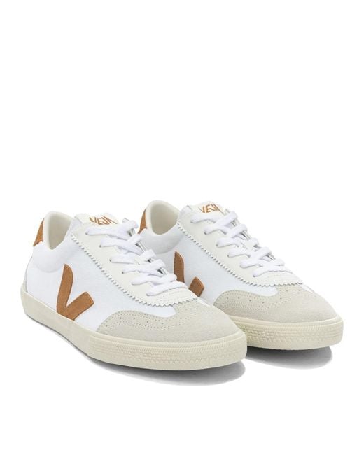 Veja White "Volley" Sneakers for men