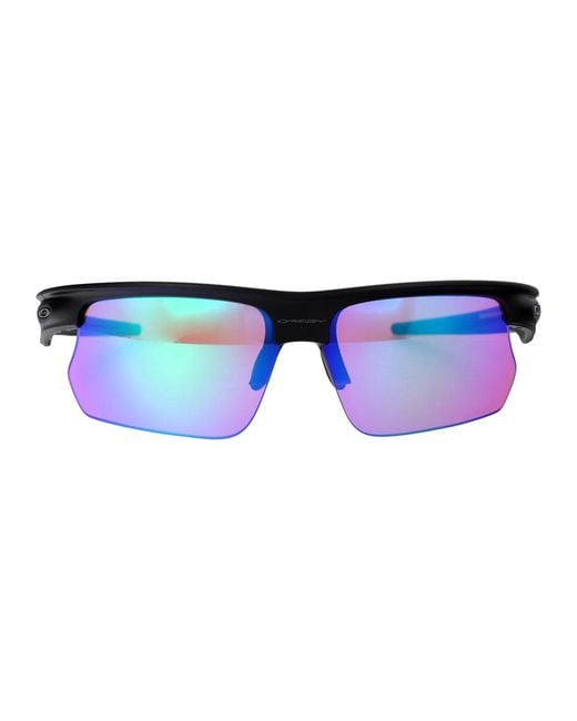 Oakley Blue Matte Acetate Sunglasses
